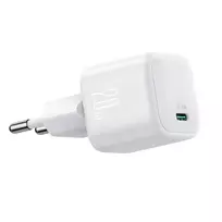Joyroom JR-TCG08 travel charger | 20W | PD, QC, GaN | USB-C | white