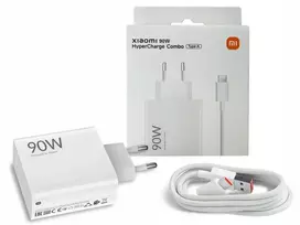 Xiaomi MDY-15-EK travel charger | 90W | USB-A, USB-C | includes USB-A to USB-C cable | white