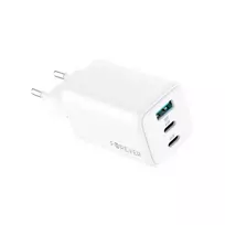 Forever  TC-08-65ACC travel charger | 65W | GaN, PD, QC | USB-C | white
