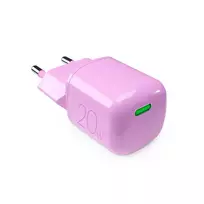 Puro Elektrik Puro 20W GaN USB-C Wall Charger | 20W | GaN | USB-C | pink