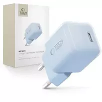 Tech-Protect NCM25 travel charger | 25W | PD | USB-C | blue