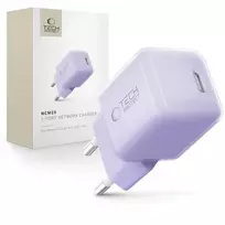 Tech-Protect NCM25 travel charger | 25W | PD | USB-C | purple