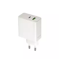 Setty LSI-01 wall charger | 45W | PD, QC | USB-A, USB-C | white