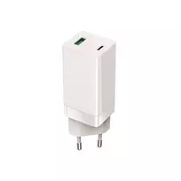 Setty GAN LSI-02 wall charger | 65W | PD, QC, GaN | USB-A, USB-C | white
