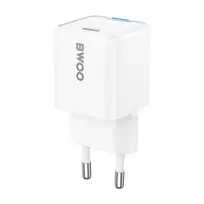 BWOO GaN travel charger | 30W | PD, GaN | USB-C | white