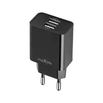 maXlife MXTC-12 travel charger | 24W | USB-A | black
