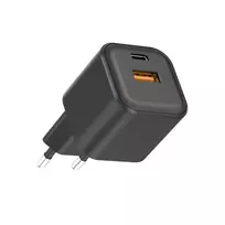 Setty LSGaN-AC-351 travel charger | 35W | GaN | USB-A, USB-C | black