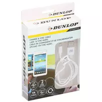 Dunlop travel charger | 5W | USB-A, Micro-USB | with USB-A to Micro-USB cable included
