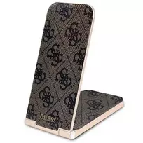 GUESS 4G Pattern 2-in-1 wireless charger | Qi | MagSafe compatible | 15W | brown