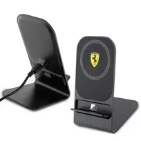 FERRARI FEMFBMALK wireless charger | Qi | MagSafe compatible | 15W | black