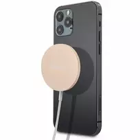 GUESS GUCBMSLRD 15W Wireless Charger - MagSafe | 15W | MagSafe | Gold