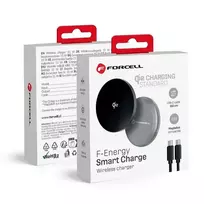 Forcell F-Energy Smart Charge wireless charger | Qi 2 | MagSafe compatible | 15W | silver