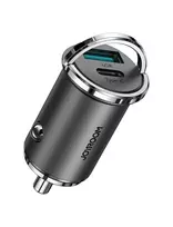 Joyroom C-A35 45W Mini 2-port Ring-pull Fast Car Charger, Tarnish