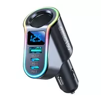 Joyroom JR-CL21 car charger | 150W | PD, QC, PPS | USB-C, USB-A | black