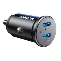 Joyroom JR-CCN06 car charger | 30W | PD, QC, PPS | USB-C | black