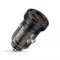 Tech-Protect CC30W car charger | 30W | PD, QC | USB-C, USB-A | black