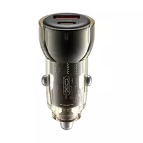 XO CC60 car charger | 60W | USB-A, USB-C | black