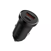 Devia Smart Mini car charger | 30W | PD, QC | USB-A, USB-C | white