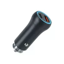 Setty CC-AC-201 car charger | 20W | PD, QC | USB-A, USB-C | black