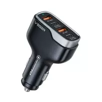 VEGER CC53-2A2C car charger | 66W | PD, QC, PPS | USB-A, USB-C | black