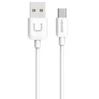 USAMS U-TURN data transfer and charging cable | USB-A to Micro USB | 1m | white