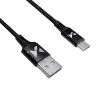 Wozinsky WUC-M1B data transfer and charging cable | USB-A to Micro USB | 12W | 1m | black