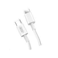 XO NB124 data transfer and charging cable | USB-C to USB-C | 1m | white
