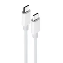 maXlife MXUC-05 data transfer and charging cable | USB-C to USB-C | 100W | 1.0m | white