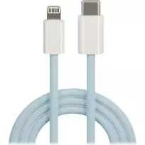 maXlife MXUC-06 data transfer and charging cable | USB-C to Lightning | 20W | 1m | blue