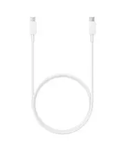 SAMSUNG EP-DW767JWE data transfer and charging cable | USB-C to USB-C | 15W | 1.8m | white (OEM)