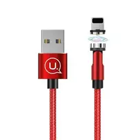 USAMS U59 SJ472 data transfer and charging cable | USB-A to Lightning | 10.5W | 1m | red