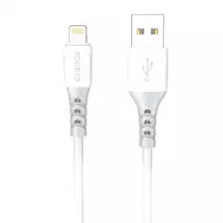 Foneng X66 data transfer and charging cable | USB-C to Lightning | 20W | 1m | white