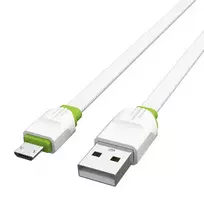 LDNIO LS34 data transfer and charging cable | USB-A to Micro USB | 12W | 1m | white