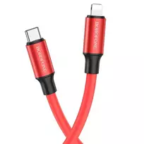 Borofone BX82 Bountiful data transfer and charging cable | USB-C to Lightning | 20W | 1m | red