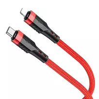 OEM Borofone BU35 Influence data transfer and charging cable | USB-C to Lightning | 20W | 1.2m | red