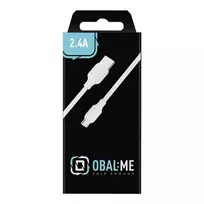 Obal:Me data transfer and charging cable | USB-A to USB-C | 12W | 1m | white