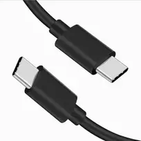 Goodbuy data transfer and charging cable | USB-C to USB-C | 18W | 1m | black
