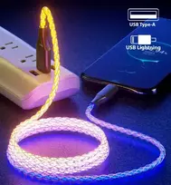 Fusion Accessories Fusion data transfer and charging cable | USB-A to Lightning | 12W | 1m
