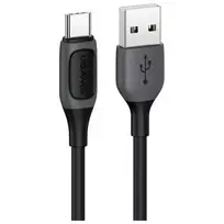 USAMS US-SJ596 data transfer and charging cable | USB-C | 15W | 1m | black