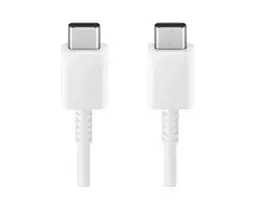 SAMSUNG EP-DX310JWE data transfer and charging cable | USB-C to USB-C | 15W | 1.8m | white (OEM)