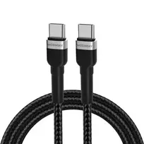 Wozinsky WNBCC2 data transfer and charging cable | USB-C to USB-C | 65W | 2m | black