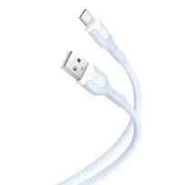 XO NB212 data transfer and charging cable | USB-A to USB-C | 10.5W | 1m | blue