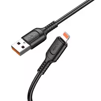 KAKU SIGA KSC-805 data transfer and charging cable | USB-A to Lightning | 15W | 1m | black