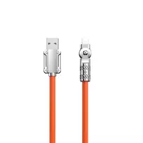 Dudao L24AL data transfer and charging cable | USB-A to Lightning | 30W | 1m | orange