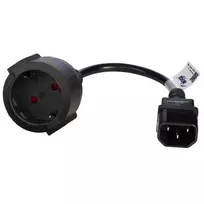 AKYGA Power Cable AK-PC-10A CCA CEE 7|4 | IEC C14, 15 cm