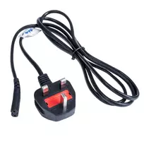AKYGA Power Cable AK-AG-03A British CCA BS 1363 (Type G) | IEC C7 1.5m UK