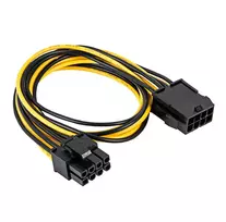AKYGA AK-CA-82 PCI-E 6+2 pin (m) | PCI-E 8 pin (m) 40cm Adapter Cable