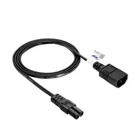 AKYGA Power Cable AK-PC-15A, 1.5m Extension, CCA, IEC C7 to C14