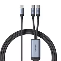 Joyroom Speedy Series SA21-1T2 data transfer and charging cable | USB-C to USB-C | 100W | 1.5m | black