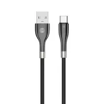 Forever  Sleek data transfer and charging cable | USB-A to USB-C | 15W | 1m | black